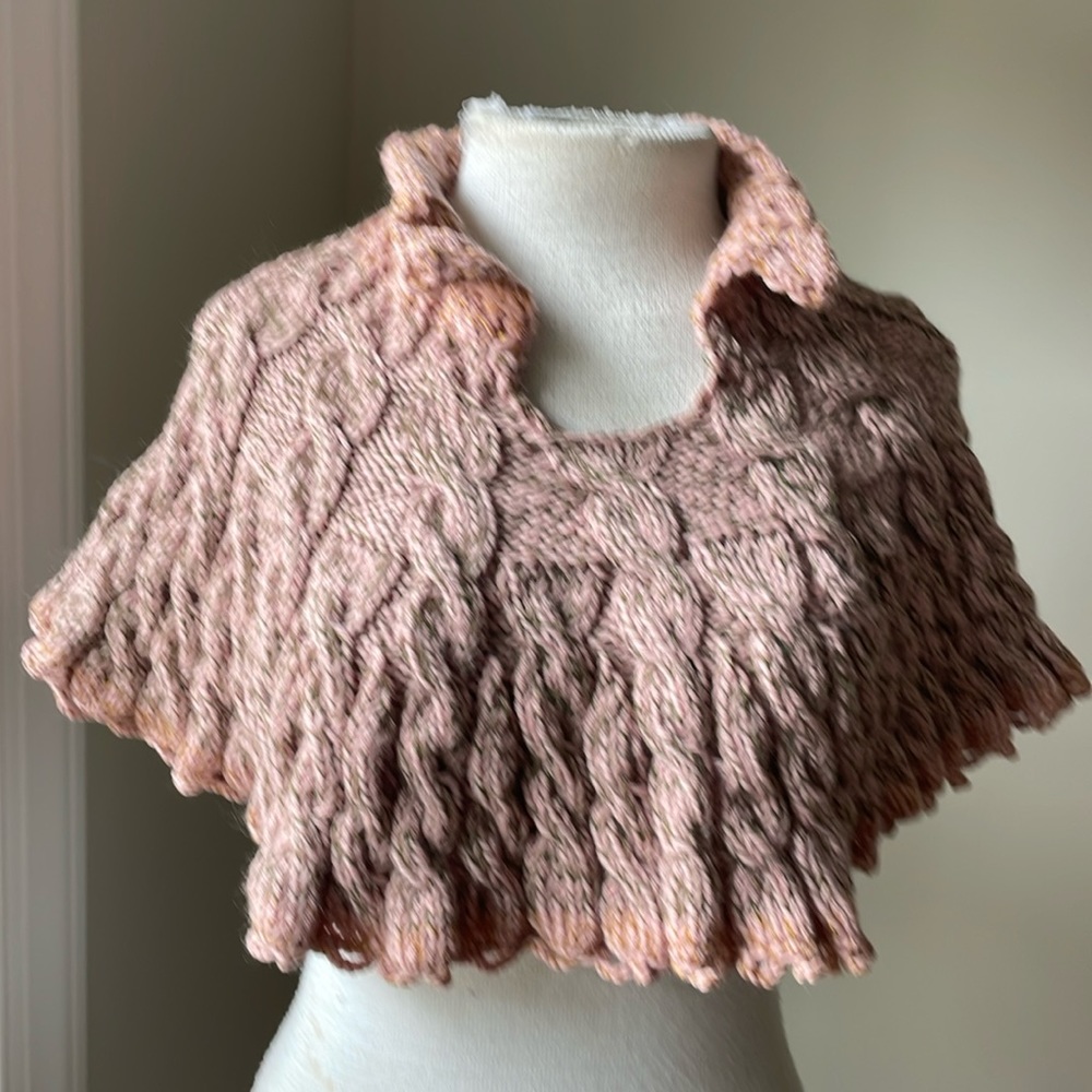 Hand made cape, one and only piece